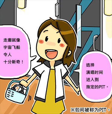 2.PIT(カラオケルーム)へ